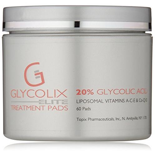 Glycolix Elite Glycolic Acid Treatment Pads, 60 Count