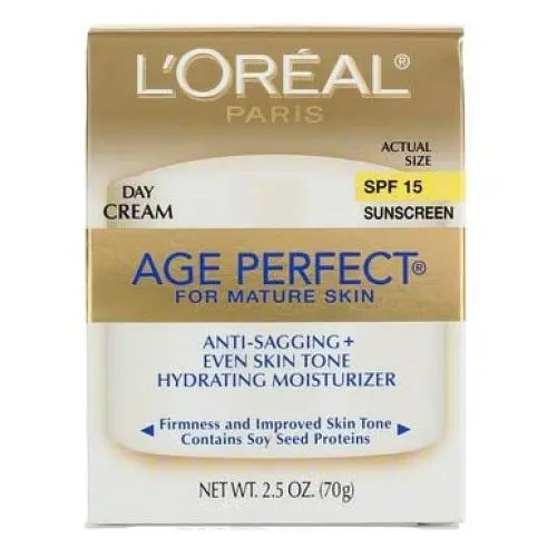Crème Visage Jour Age Perfect de L’Oréal Paris (Pack de 2) Crème Visage Jour Age Perfect de L’Oréal Paris (Pack de 2)