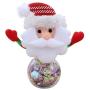 Sendk Christmas Small Candy Storage Box,Christmas Candy jar, Cookie Gift Container Bottle Elk/Snowman/Santa Jar (Not Include Candy