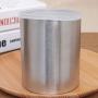 UPKOCH Stainless Steel Kitchen Canister Food Storage Container with Plastic Lid for Sugar Candy Tea Coffee Bean Dried Food (10X12.5CM)