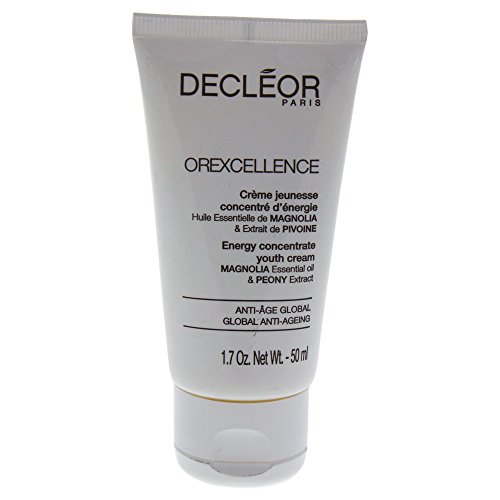 Decleor Orexcellence Energy Concentrate Youth Cream for Women, 1.7 Ounce