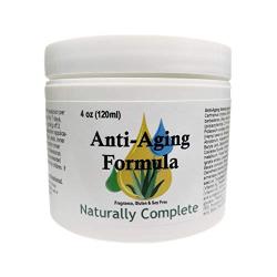 Naturally Complete Anti-Aging Formula 4 oz. Jar | Non-GMO | Soy-Free | Unscented | Gluten Free | Made in USA