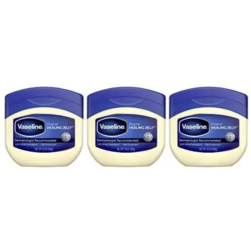 Vaseline Petroleum Jelly, Original 13 oz, Pack of 3 Vaseline Petroleum Jelly, Original 13 oz, Pack of 3