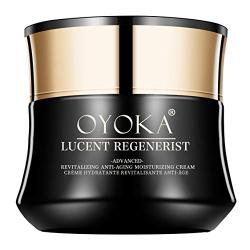 OYOKA Lucent Regenerist Cream, Anti-Aging Face Moisturizer with Hyaluronic Acid & Vitamin B3+ & Peptide Complex | Triple Power , 1.7 oz