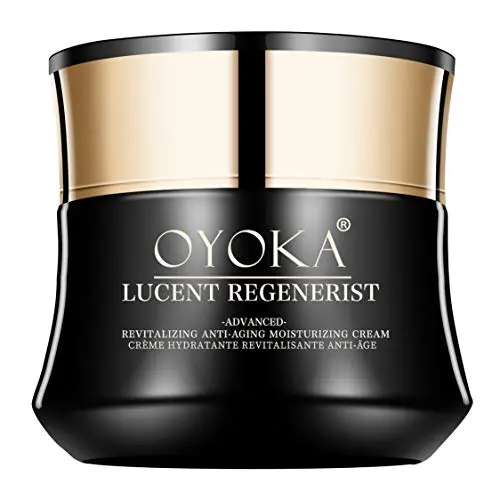 Crème OYOKA Lucent Regenerist, Anti-Âge pour le Visage avec Acide Hyaluronique & Vitamine B3+ & Complexe Peptide | Triple Action, 50 ml Crème OYOKA Lucent Regenerist, Anti-Âge pour le Visage avec Acide Hyaluronique & Vitamine B3+ & Complexe Peptide | Triple Action, 50 ml