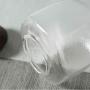 Glass Tea Storage Jar Coffee Beans Seal Cans Sugar Nuts Tanks With Wooden Lid Canister,A