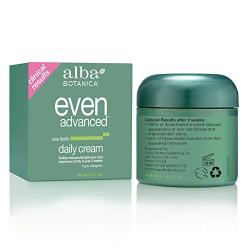 Alba Botanica Even Advanced Sea Lipids Daily Cream, Ivory , 2 oz.