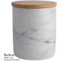 DII CAMZ38970 White Marble Ceramic Canister Set/3