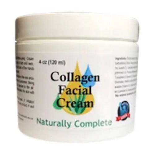 Naturally Complete Collagen Facial Cream 4 oz. Jar | Made With Non-GMO Ingredients Naturally Complete Collagen Facial Cream 4 oz. Jar | Made With Non-GMO Ingredients