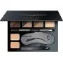 Aesthetica Augenbrauen Kontur Set – 16-teilige Augenbrauen-Makeuplösung – 6 Augenbrauenpuder, 5 Stencils, Duo-Pinsel/Spachtel, Pinzette, Augenbrauenwachs, Highlighter, Concealer & Anleitung