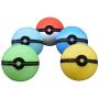 Glow in Dark Pokeball Wax Oil Silicone Jar Nonstick Herb Stash Container for Storage Sticky Concentrations,Pill,Lip Balm (Pokeball Jar-5pack)