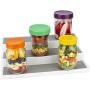 Plastic Mouth Mason Jar Lids for Ball,12/16PCS Wide Mouth Regular Mouth Leak Proof Plastic Mason Jar Lids,Jar Storage Sealing Lid Household Kitchen Sealing Lid Food Grade Storage Caps Sendk