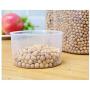 Multi-grain storage tank/kitchen food storage box/plastic food cans grain storage tank 4 sets