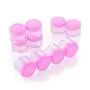 Bouteilles/Récipients Plastiques Rose Vides pour Maquillage Crème Pot Contenant
