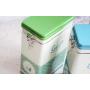 Containers Jars Pots Kitchen Square Tea Coffee Canisters Storage Mini Containers Jars Pots -Green