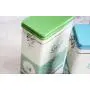 Yuziyu Kitchen Square Tea Coffee Canisters Storage Mini Containers Jars Pots -Blue Yuziyu Kitchen Square Tea Coffee Canisters Storage Mini Containers Jars Pots -Blue