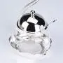 Zinc Alloy Kitchen Spice Seasoning Bottle Swan Design Sugar Salt Coffee Storage container Tank with Spoon Kitchen Cooking Tools Condiment bottles Zinc Alloy Kitchen Spice Seasoning Bottle Swan Design Sugar Salt Coffee Storage container Tank with Spoon Kitchen Cooking Tools Condiment bottles
