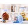 QIANZICAI Tea Cans, Red Persimmon Ceramic Storage Jars, Everything Goes Well, Creative Gifts, Gifts/Ornaments Tea Ceremony Accessories (Color : 1)