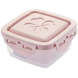 Transparent Plastic Kitchen Refrigerator Food Grain Storage Container Seal Milk Powder Nut Convenient Vacuum Pink Combination Set Storage Box Food Dispensers