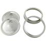 Ball Quart Mason Jars with Storage Lids and Jar Opener (32oz Wide Mouth - 2 Jar Bundle)