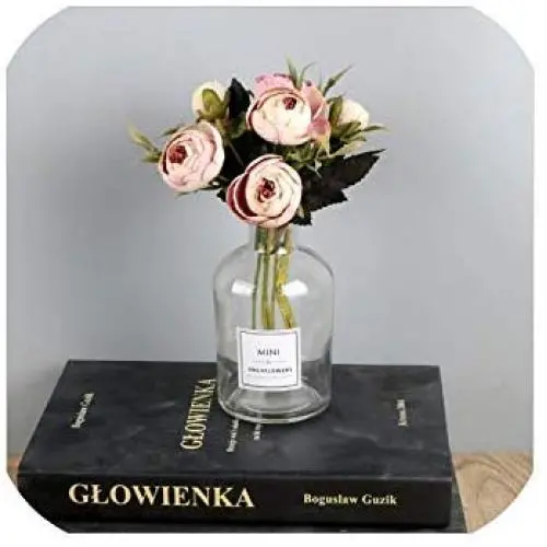 Scandinavian Minimalist Chic Glass Storage Jars Modern Elegance Desk Storage Bottle Organizer Superior Gray Flower Container,2 Scandinavian Minimalist Chic Glass Storage Jars Modern Elegance Desk Storage Bottle Organizer Superior Gray Flower Container,2