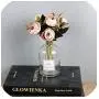 Scandinavian Minimalist Chic Glass Storage Jars Modern Elegance Desk Storage Bottle Organizer Superior Gray Flower Container,2 Scandinavian Minimalist Chic Glass Storage Jars Modern Elegance Desk Storage Bottle Organizer Superior Gray Flower Container,2