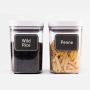 AllSpice 208 Preprinted Water Resistant Bulk Pantry Labels Set