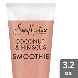 SheaMoisture Coconut & Hibiscus Curl Enhancing for Thick, Curly Hair Smoothie to Reduce Frizz 3.2 oz (I0080326)