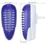YUNLIGHTS Insektensammel-Lampe, Mückenbekämpfer für den Innenbereich, Fliegenfänger für Schlafzimmer und Küche, 4W Steckbare, Tragbare Fliegenfalle