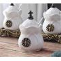 Mini Spice Jars Creative seasoning home European kitchen supplies bottle retro style suit