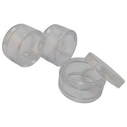 Clear Plastic Makeup Lip Balm 10 Gram Packaging (Pack of 5)
