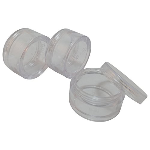 Clear Plastic Makeup Lip Balm 10 Gram Packaging (Pack of 5)