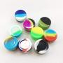 YOFUCA Silicone Container Dab Wax 5ml Food Grade Non Stick Little Jar Oil Storage Rubber Containers Multi Color (50, 5ML)