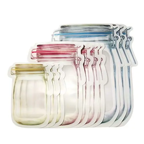 Bouteilles réutilisables pour conservation des aliments frais – 10 pièces. Bouteilles réutilisables pour conservation des aliments frais – 10 pièces.