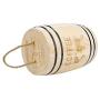NszzJixo9 Wood Coffee Bean Container - Fresh Coffee Bean Airtight Container Wooden For Coffee Beans Grounds, Storage Jar with Airtight Seal Bamboo Lid
