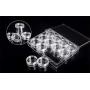 Cosmetic Container,16 Pieces Cosmetic Jars Travel Refillable Clear Plastic Makeup Containers Cosmetic Jars with for Creams/Powder/Mineral Make Up Cosmetic Bottles (5g/5ml)