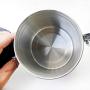 ECLENYES Stainless Steel Breathable Airtight Canister Storage Container - Silver + Black M
