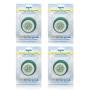 SpaLife Korean Soothing Spa Cooling Eye Pads - 48 Pads - With Fruit + Vegetable Extracts - Depuff Eyes + Reduce Dark Circles (Cucumber)