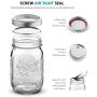 Ball Mason Jars 16 oz/Pint - 12 Regular Mouth Jars with Airtight lids & Bands - For Canning, Fermenting, Pickling - Beverages & Jar Decor. Microwave & Dishwasher Safe, Toxin Free.+ SEWANTA Jar Opener