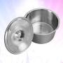 UPKOCH Stainless Steel Sugar Bowl Sugar Spoon Spice Container Salt Jar Condiment Bowls Kitchen Storage Organization