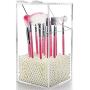 Makeup Beads for Brushes,AIYoo Art Faux Pearls 1500 pcs for Lipstick, Mascara, Eyeliner,Makeup Brush Holder Organizer, Highlight Plastic Round Pearls,Diameter 8mm
