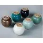 Tea cans Seal Pot Tea Coffee Spices Food Storage Container Sealed Can Ceramic Porcelain Tea Accessories by Thebigfish (Brown) Tea cans Seal Pot Tea Coffee Spices Food Storage Container Sealed Can Ceramic Porcelain Tea Accessories by Thebigfish (Brown)