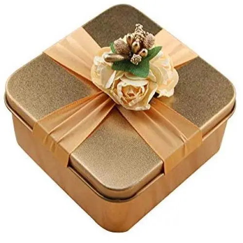 Boîtes Cadeaux Mariage Yugust, 12 Pièces Métalliques, Récipients Organisateur Carré, Sacs Cadeau en Métal, Contenants pour Cadeaux et Chocolats, avec Ruban, Mini Pot à Thé pour Petits Objets (Or) Boîtes Cadeaux Mariage Yugust, 12 Pièces Métalliques, Récipients Organisateur Carré, Sacs Cadeau en Métal, Contenants pour Cadeaux et Chocolats, avec Ruban, Mini Pot à Thé pour Petits Objets (Or)