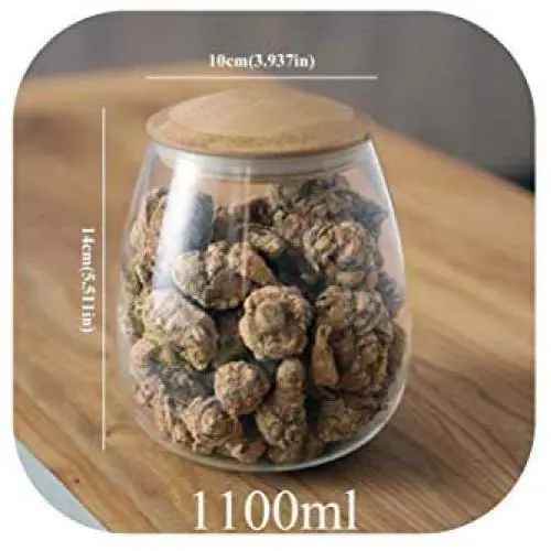 Bouteilles en verre borosilicate résistantes aux aliments avec couvercle étanche – Idéales pour le stockage d'épices. (178 caractères)