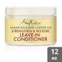 SheaMoisture Jamaika Schwarzkastanienöl Spülung für stark verarbeittes, beschädigtes Haar 100 % reines Jamaika Schwarzkastanienöl zur Weichspülung und Entwirrung – 286 ml / 11 oz