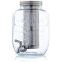 Original Grind Coffee Co. Cold Brew Coffee Maker (1 Gallon) Easy Pour Stainless Steel Spigot Tap, Removable Fine Mesh Filter | Glass Pitcher Brewing System | Refrigerator Safe Storage
