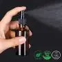 2oz Amber Glass Spray Bottles for Essential Oils, Small Empty Spray Bottle, Fine Mist Spray, Set of 3 2oz Amber Glass Spray Bottles for Essential Oils, Small Empty Spray Bottle, Fine Mist Spray, Set of 3