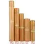 Bouteille à Thé Artisanale Naturelle en Bambou Rond, Conteneur de Rangement pour Thé, Boîte pour Cuisine, Salon, Maison (2#) Bouteille à Thé Artisanale Naturelle en Bambou Rond, Conteneur de Rangement pour Thé, Boîte pour Cuisine, Salon, Maison (2#)