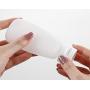 6PCS 100ml White Empty Refillable Travel Plastic With Flip Cap For Cosmetic Body Hand Lotion Shampoo Squeeze Bottle (100ml)