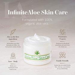 InfiniteAloe Skin Care Cream - Original Scent - (1) 8oz + (2) 0.5oz